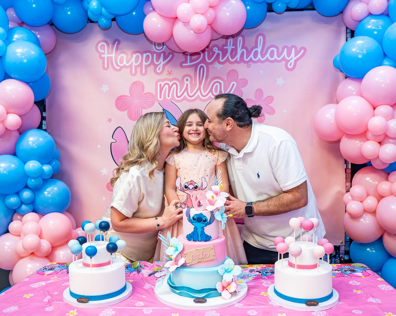 Birthday guests at Trampo UAE