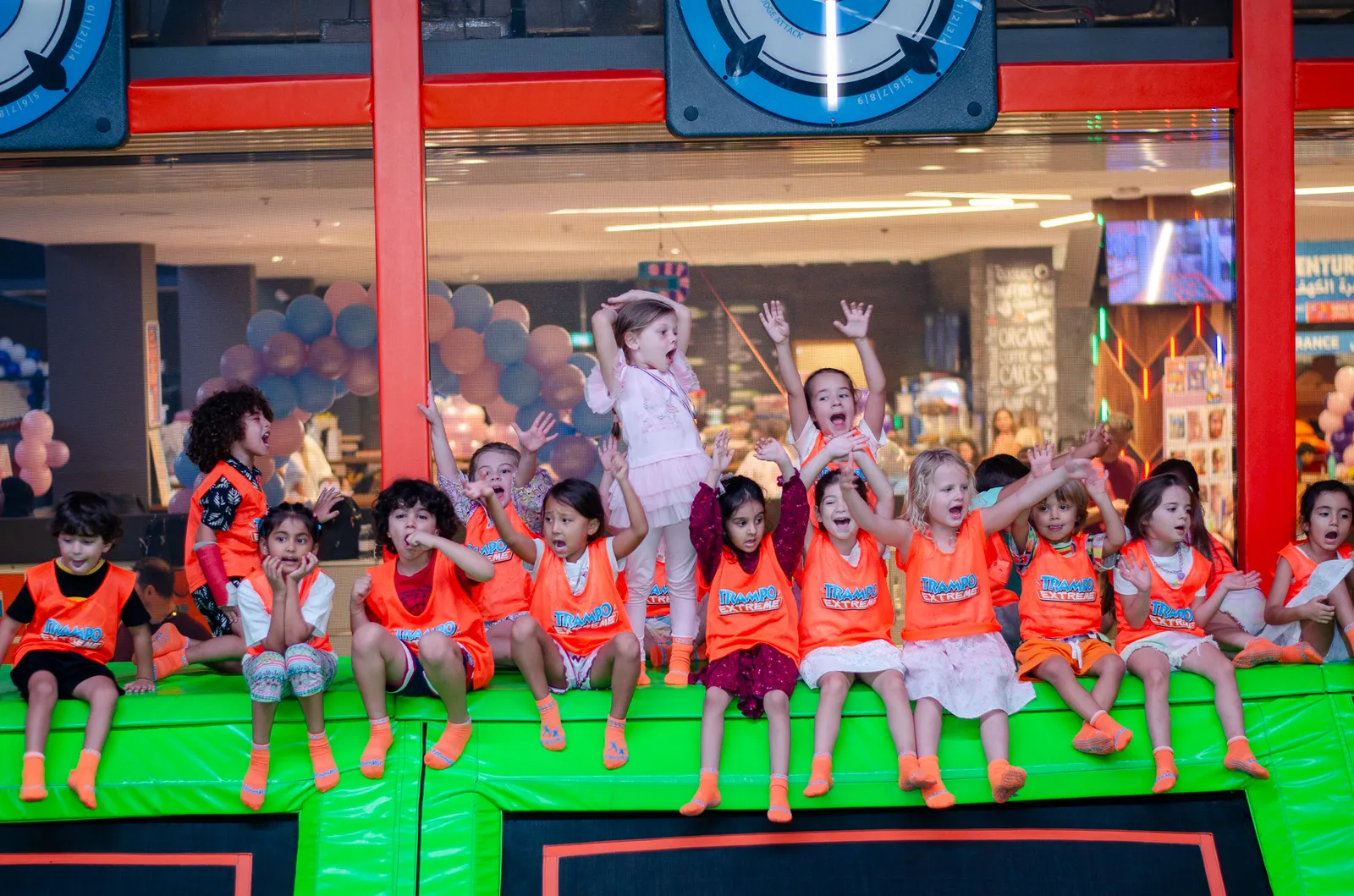 Family birthday celebration at Trampo UAE